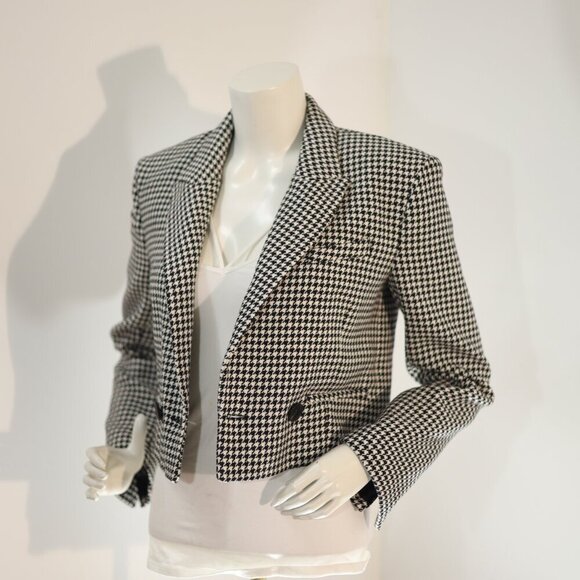 ZARA Cropped BLAZER Size XS NWT - Picture 3 of 6